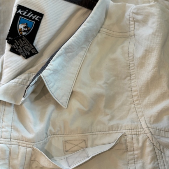 Kuhl Men's Nylon lightweight long sleeves breathable Hiking Fishing Shirt Medium - Picture 4 of 5